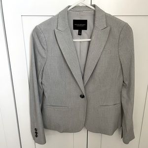 Gray 2P Banana Republic Blazer